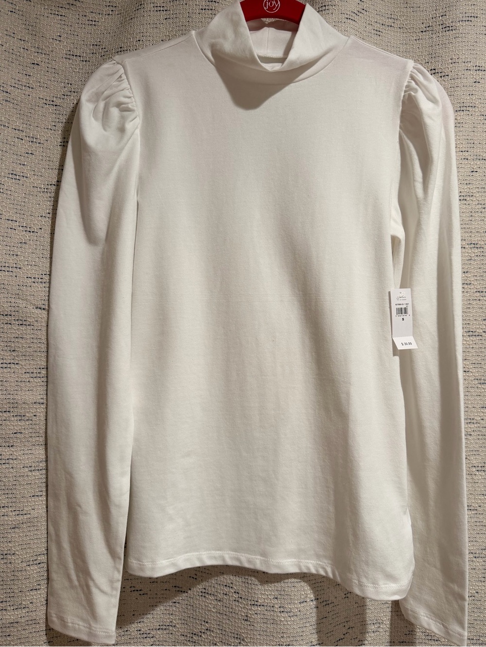 Gap Long Sleeve White Classic Top Size S